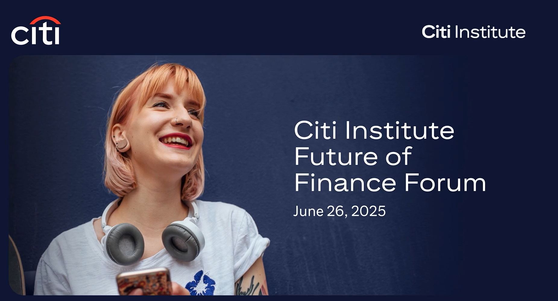 Estia Group invited to Future of Finance Forum by Citi London.